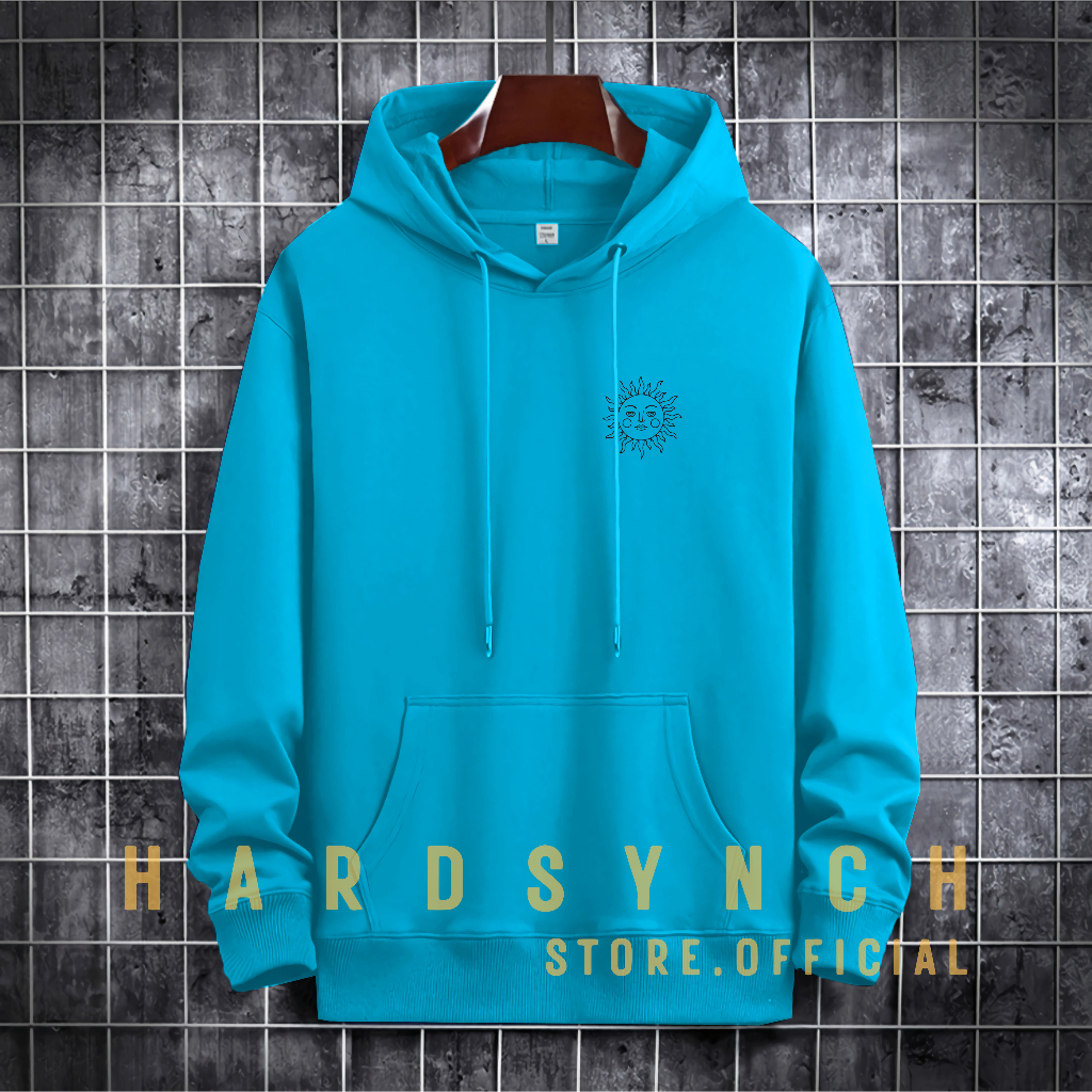 Sweater Hoodie Sunshine Unisex ( Pria &amp; Wanita ) Premium Quality S-XXL Cotton Fleece / Hoodie Korean Style / Sweater Hoodie / Hoodie Polos / Hoodie Wanita / Hoodie Pria / Sweater Hoodie Distro Original ( SS 46 )