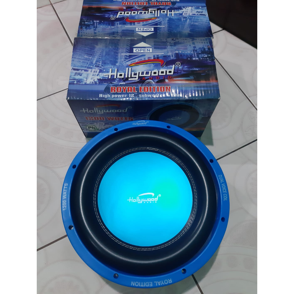 Hollywood Royal Edition Double Coil Subwoofer - 12 Inch SUBWOOFER ORIGINAL