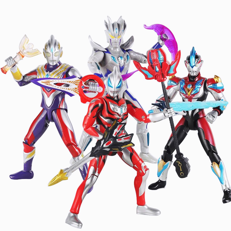 BESAR Mainan Figure Ultraman Murah Ultraman Ultraman taiga/Ultraman Geed/ultraman