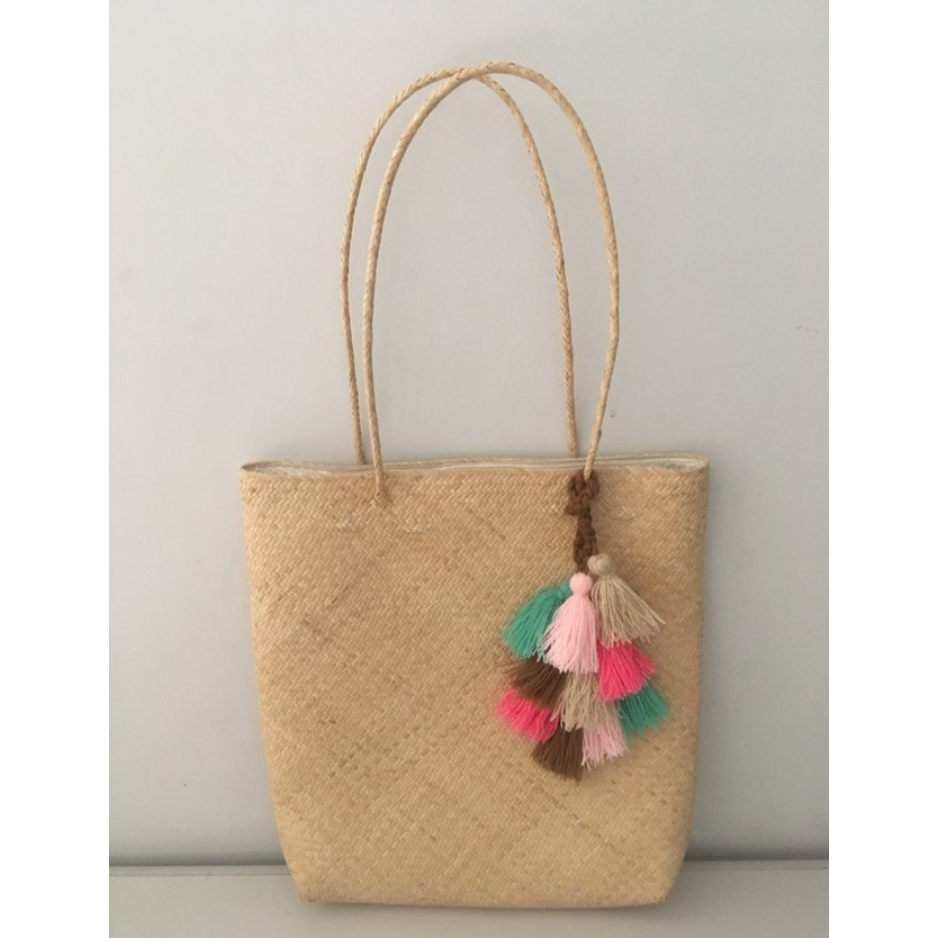 Tas Rotan map motif Dayak Kalimantan, Rambat Dayak, Tas Kerajinan anyaman rotan, decoupage, Handmade