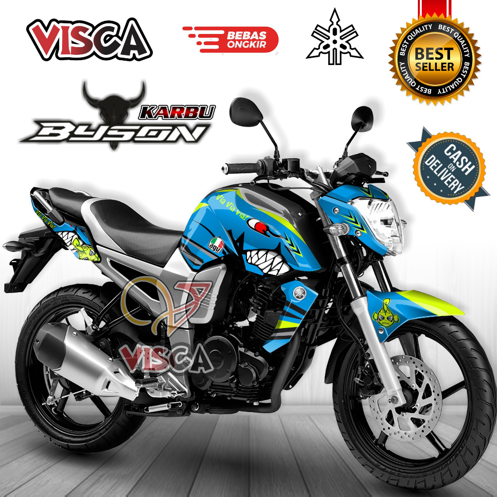 Decal Byson Karbu Decal Byson Full Body Stiker Byson Karbu Full Body Decal Hologram Byson Karbu Shar
