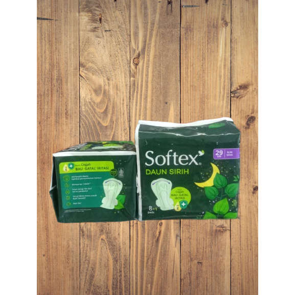 Softex Daun Sirih 29 cm isi 8+1