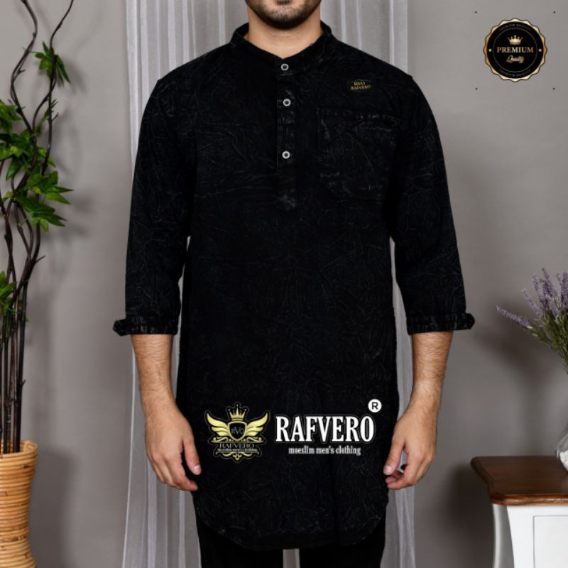 Koko Jeans Denim / Koko Kurta Dewasa 3/4 Best Premium