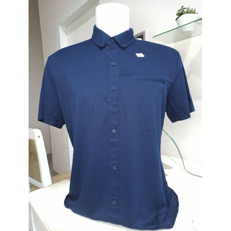 Baju kerah EXR second seken thrift preloved bekas original branded size  L,  LD 110-115