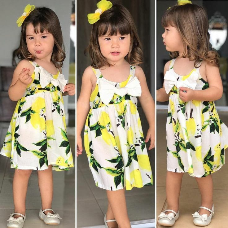 Gaun bayi 6m-1th Dress pantai anak baju ulang tahun dress pesta anak