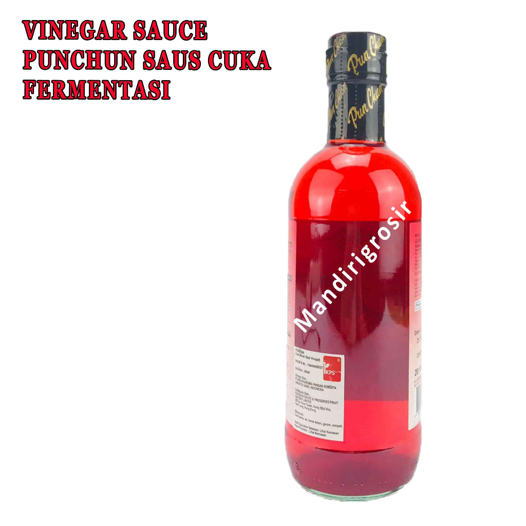 Punchun Saus Cuka Fermentasi* Vinegar Sauce* Cuka Saus* 500ml