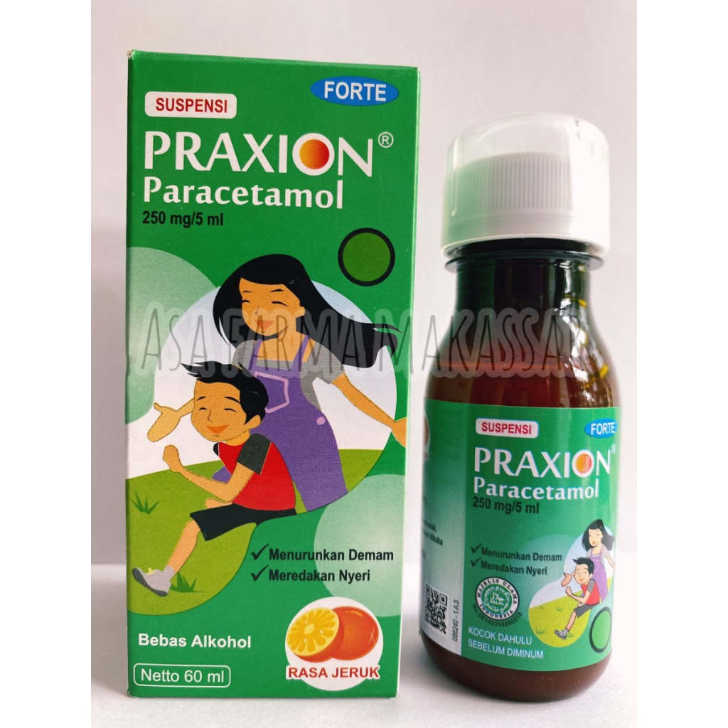 Paracetamol Anak PRAXION FORTE Sirup 60 ml