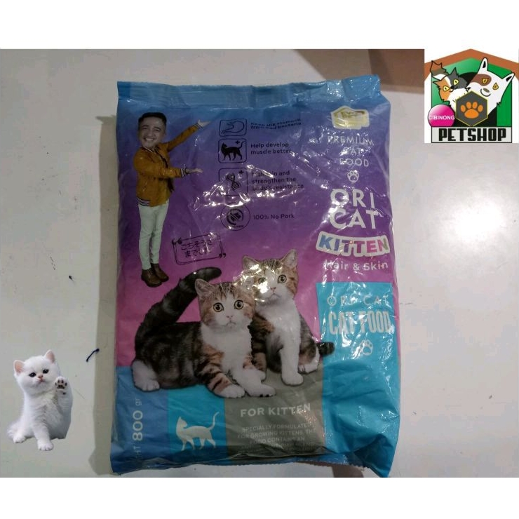 Ori Cat Kitten Fresh pack 800 gram makanan kucing kitten