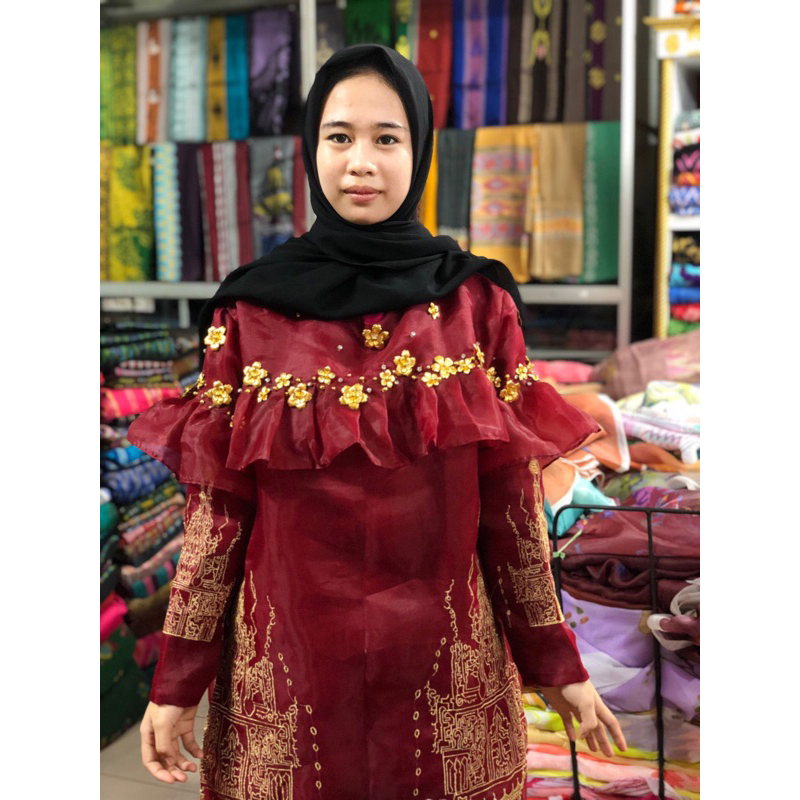 BAJU BODO MODERN FULL PAYET DADA