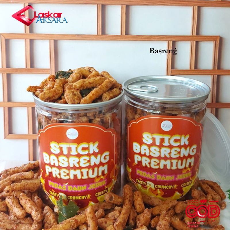 

Can - Stick Basreng Pedas Daun Jeruk Stik Sultan Pedes / Premium