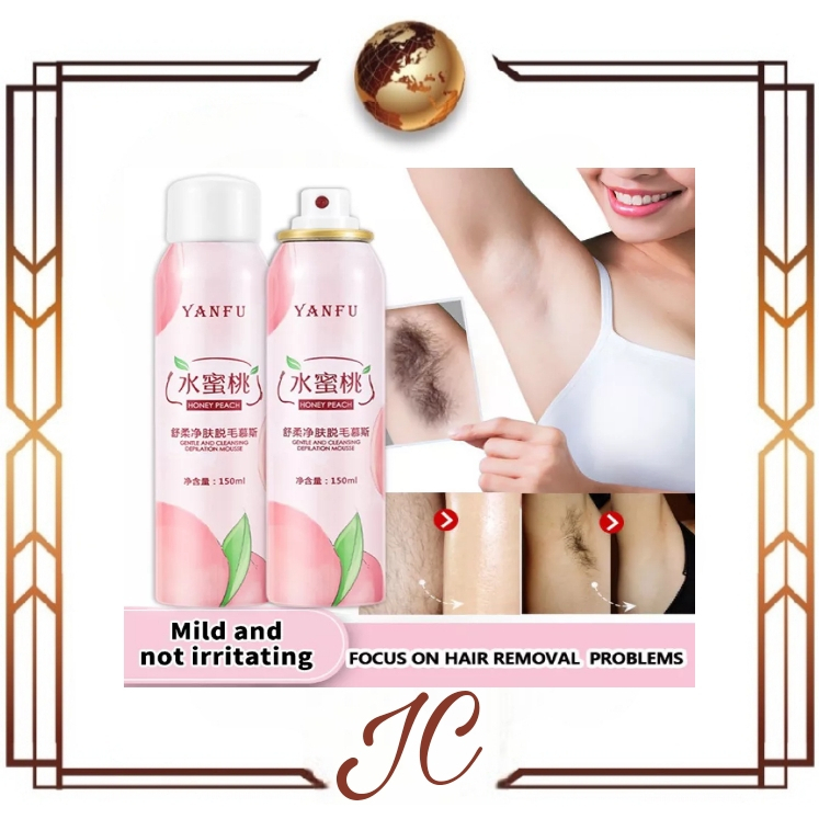 (JC) Hair Removal Spray 150ml Penghilang Bulu Kaki Tangan Ketiak