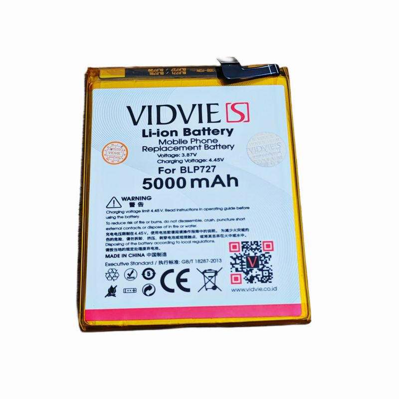 BATERAI VIDVIE S FOR OPPO A5 2020 / OPPO A9 2020 - BLP727