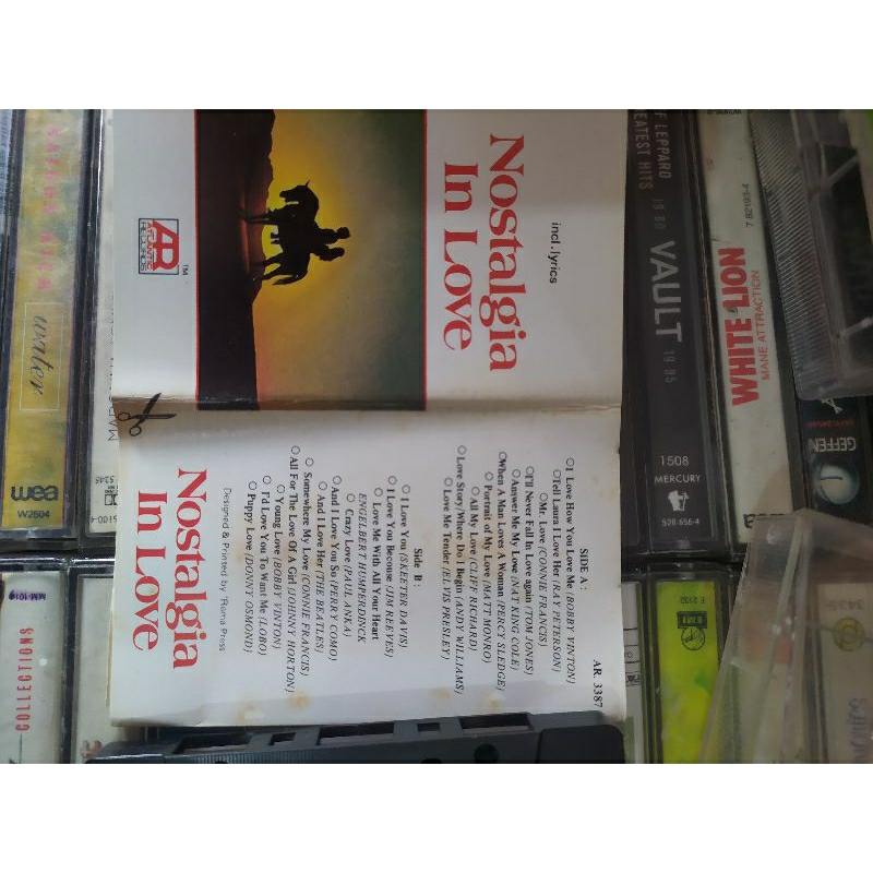 kaset pita barat nostalgia in love