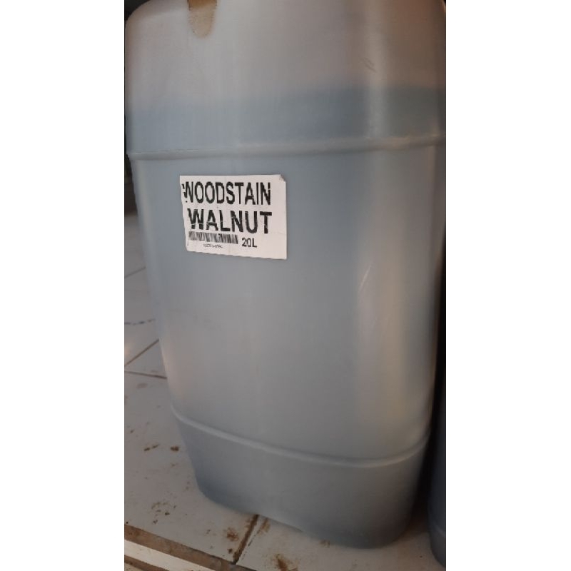 Woodstain Walnut Brown/Cocoa Brown/Salak Brown/Yellow/Black kemasan 5Liter.