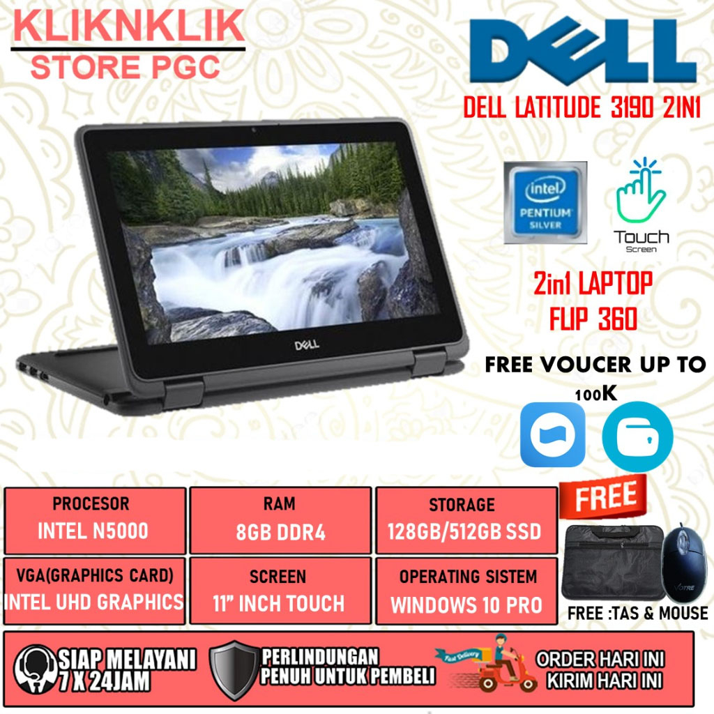 LAPTOP DELL LATITUDE 3420 INTEL CORE I7 1165G7 RAM 32GB 512GB SSD MX350-2GB WINDOWS 11 PRO