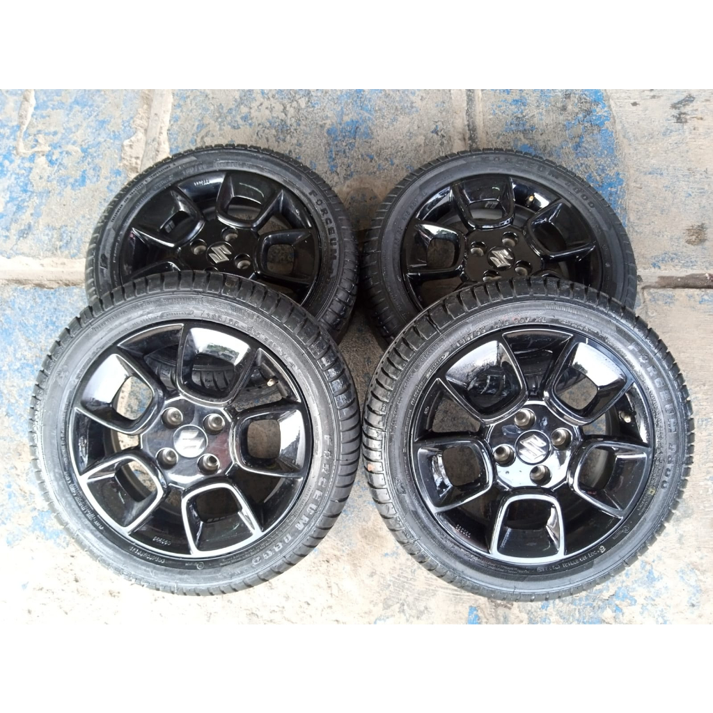 velg seken bekas murah bekas berkualitas ring 15x5 lubang 4x100 seken bekas plus ban 185 55 r15
