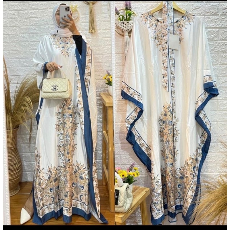 Kaftan satin silk import