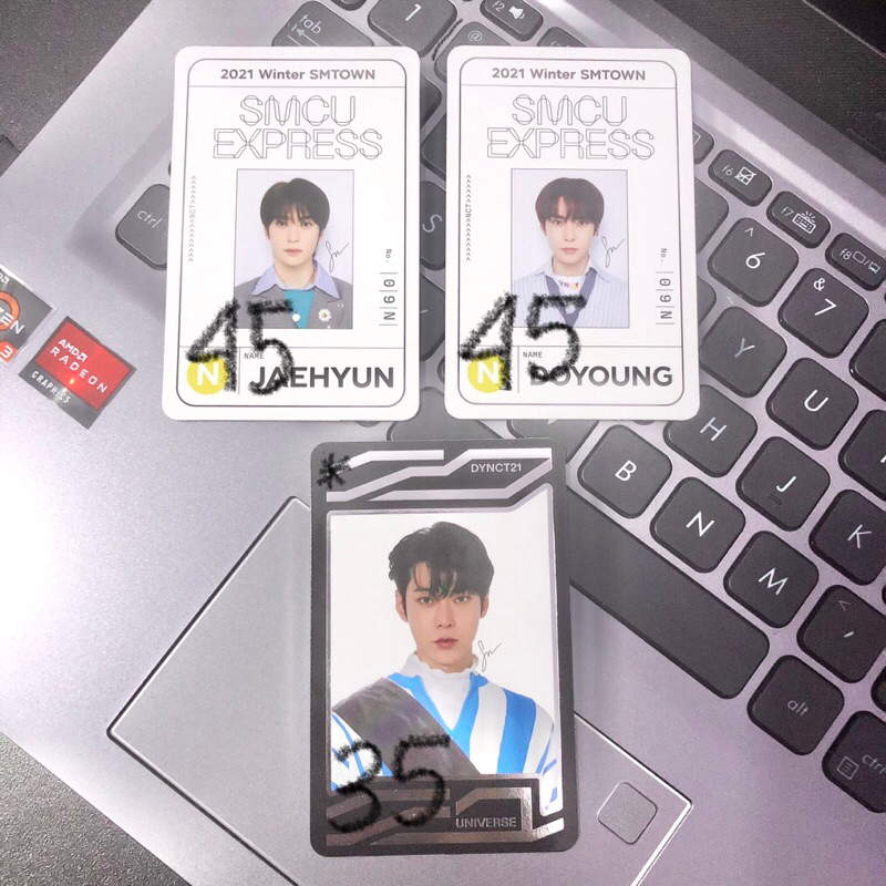 PC PHOTOCARD OFFICIAL NCT DOYOUNG JAEHYUN UC JEWEL 2021 PASSCARD SMCU