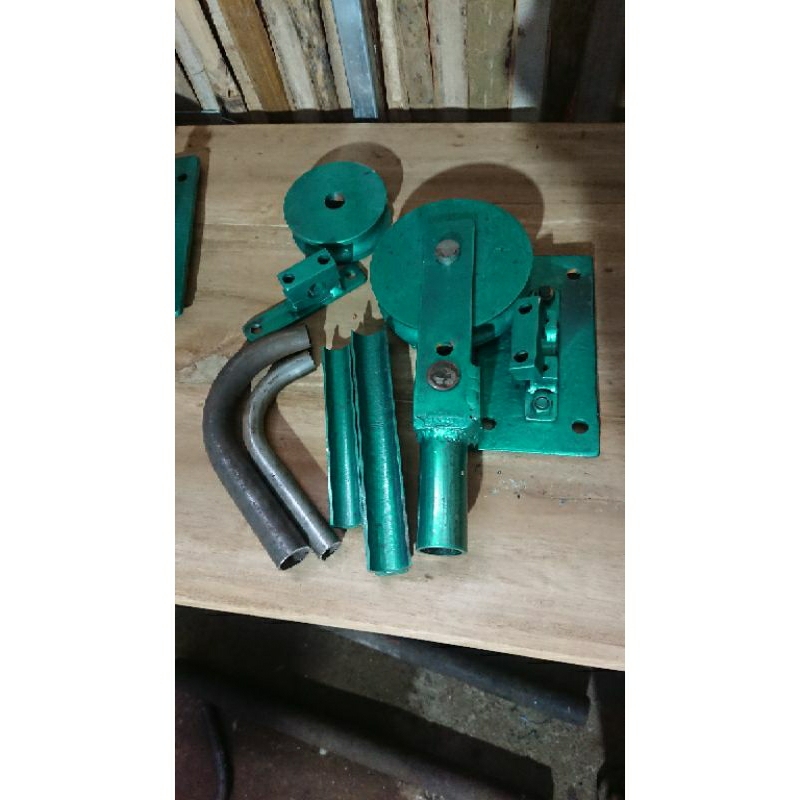 alat roll Bending pipa besi ukuran 1 inch Dan 3/4 inch diameter 30mm 25,4mm