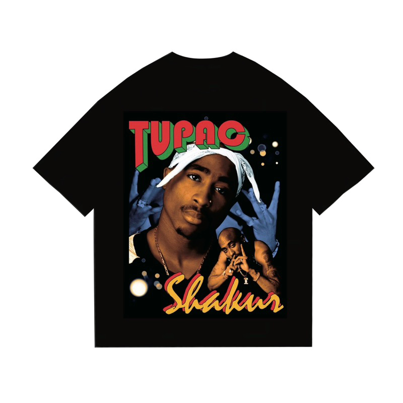Thorsky T-Shirt Oversized Vintage Tupac