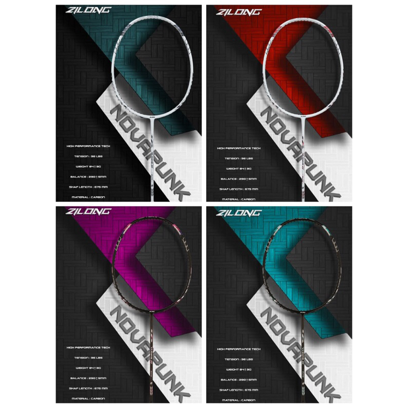 Raket Badminton Zilong Novapunk
