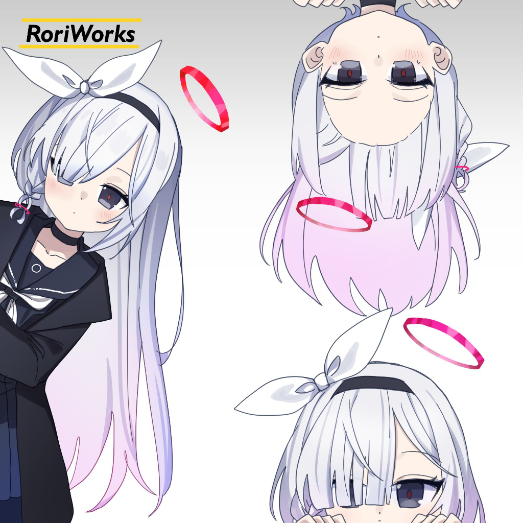 Stiker Anime Intip - Plana | Blue Archive