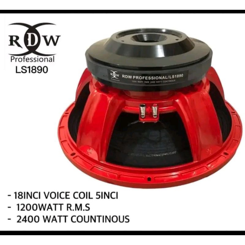 SPEAKER RDW LS1890