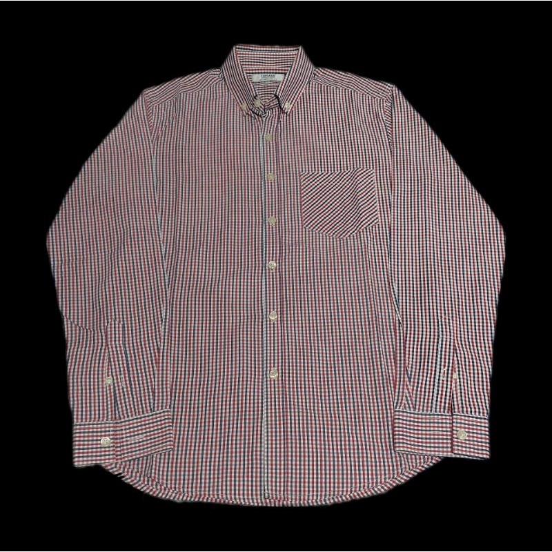 Kemeja TOPMAN Size S kotak merah-biru-putih Original
