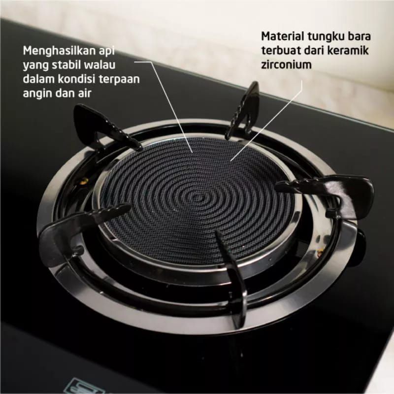Kompor Gas Cypruz Gas Stove Kompor Tanam Gas Kompor Infrared Kompor Infra Merah Kompor Kaca