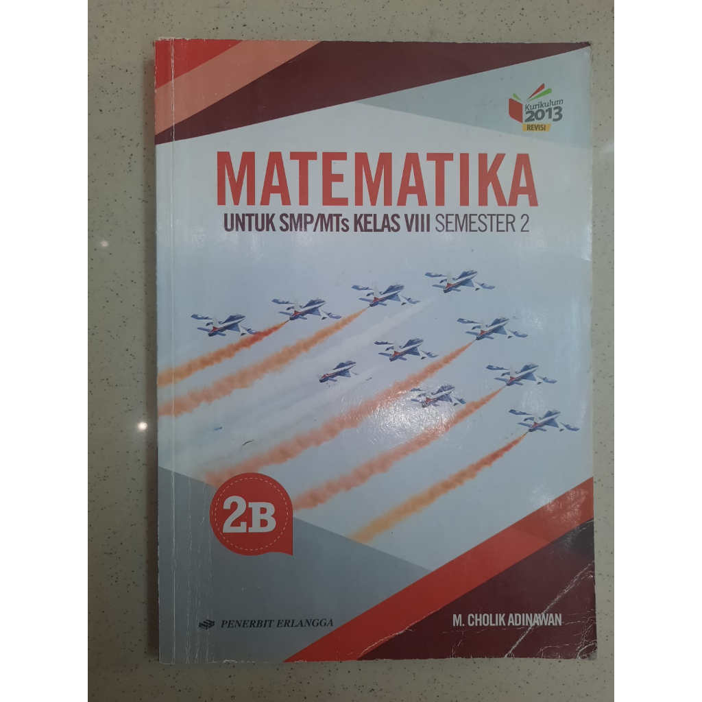 

BUKU MATEMATIKA KELAS 8 SEMESTER 2/ 2B SMP