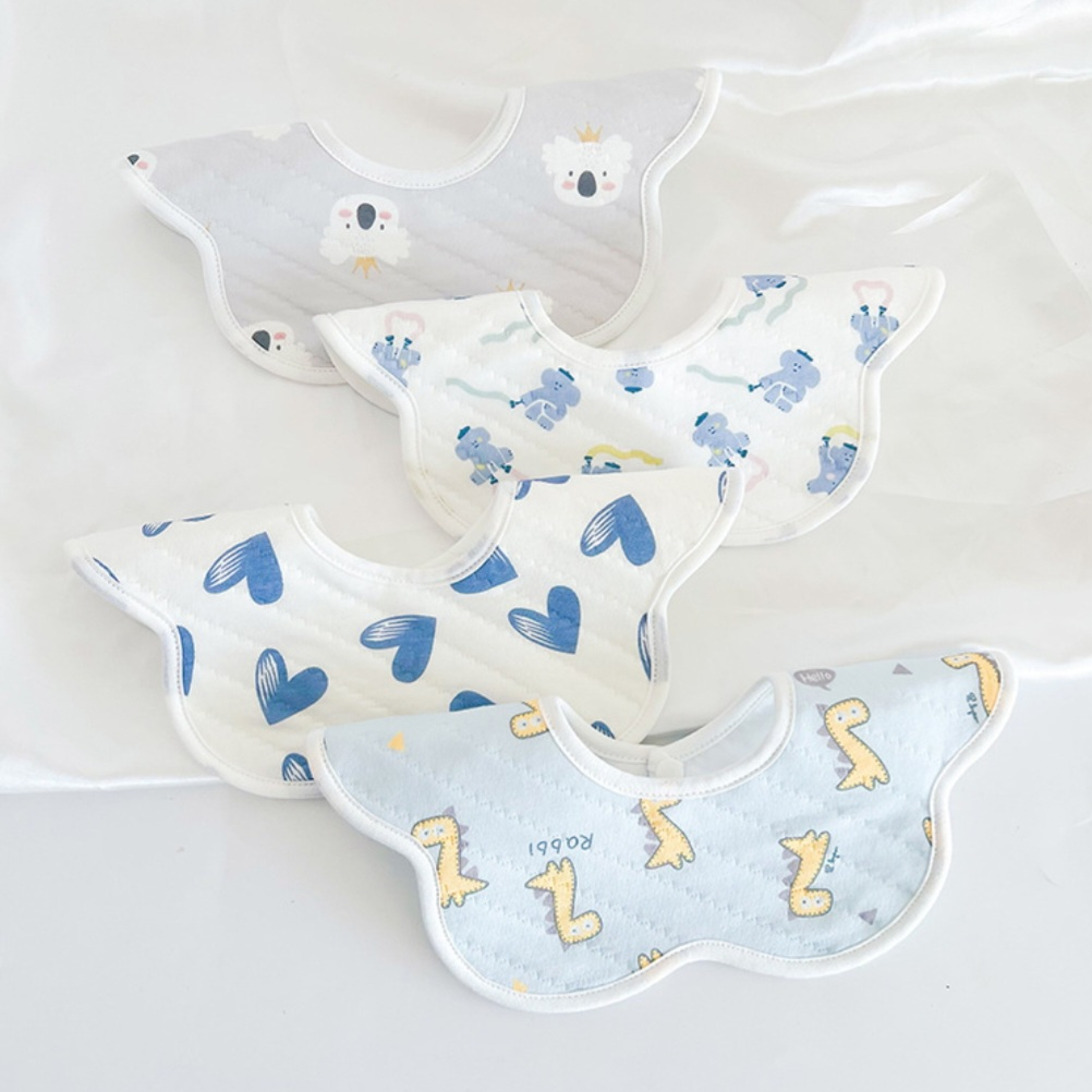 BIANCA - Bibs Tadah Air Liur Anak / Celemek Anak 4 IN 1 BABY GIRL SERIES