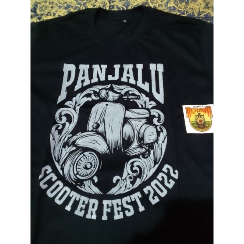 kaos acara vespa panjalu scooter Fest