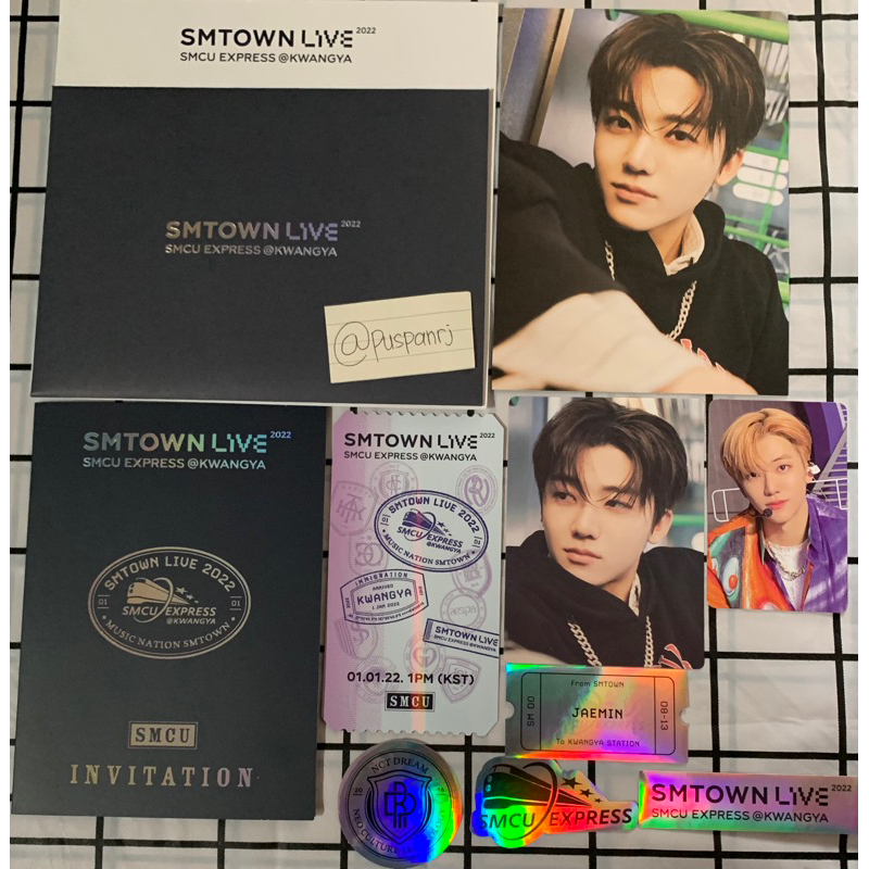 Jaemin ar ticket smcu express unsealed
