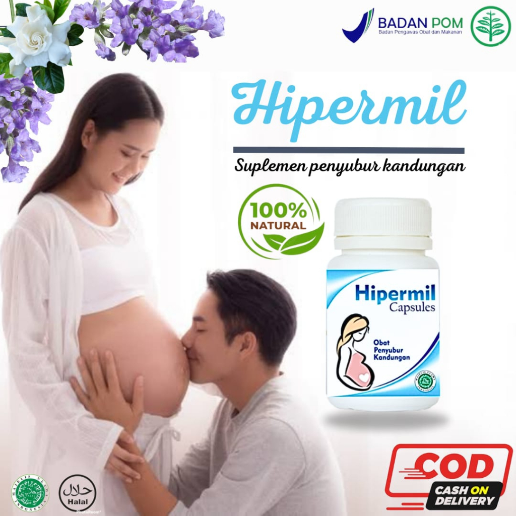 Hipermil-Penyubur kandungan, suplemen Penguat kandungan, Obat Hamil