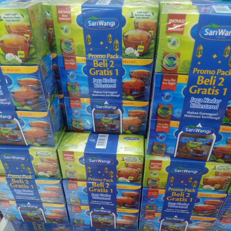 Teh Sariwangi Beli 2 gratis 1