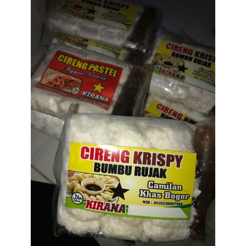 

Cireng Crispy / Cireng Ori Plus Bumbu Rujak