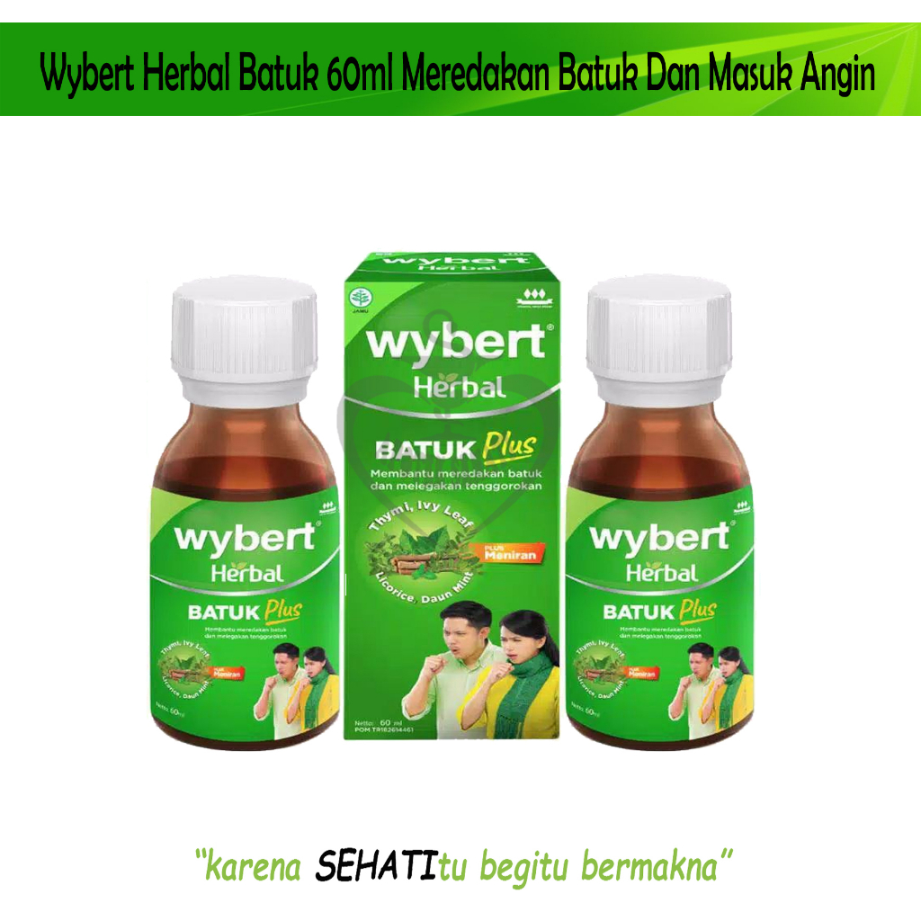 Wybert Obat Batuk Herbal Aman Untuk Ibu Hamil Dan Menyusui