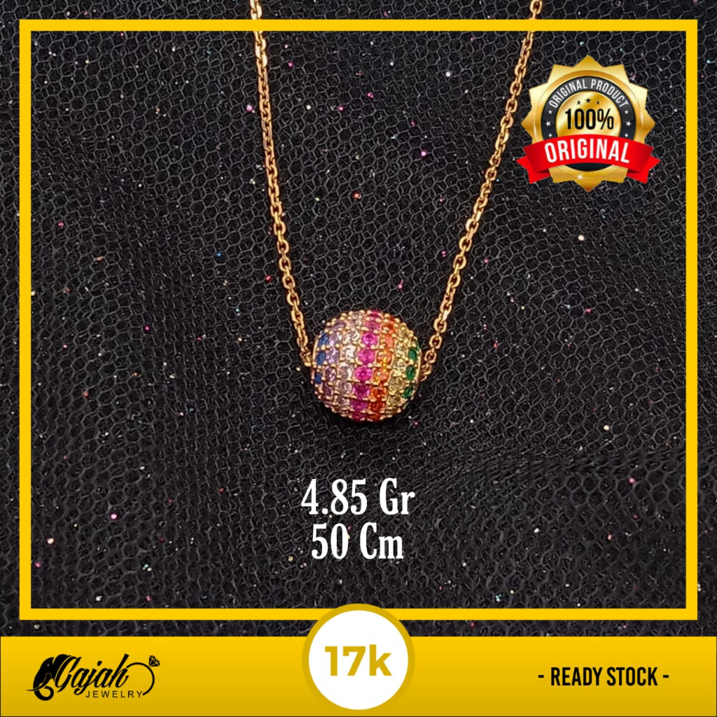 Kalung Emas 17K - 4.85 Gr Kadar 750 - 4671