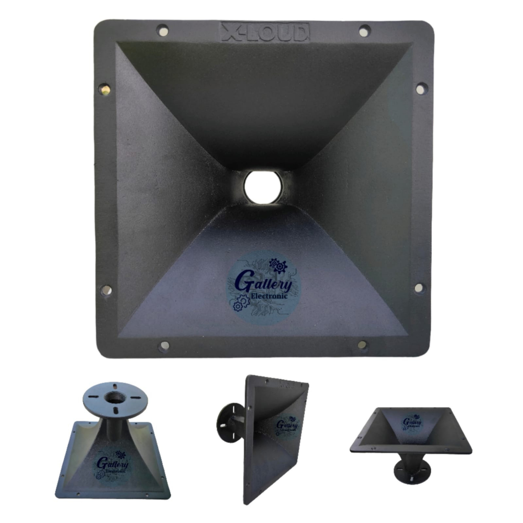 Corong Horn Twiter 22x22cm bahan diral aluminium