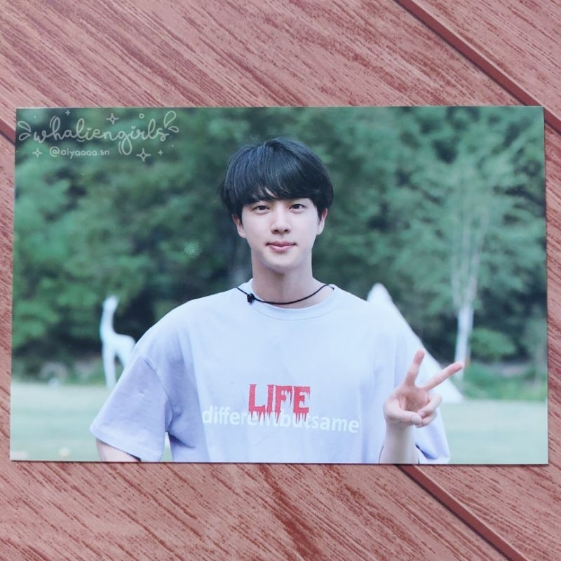 [OFFICIAL] POSTCARD POSCA IN THE SOOP ITS BTS KIM SEOKJIN JIN SEASON 1 2 || NAMJOON RM SEOKJIN JIN Y