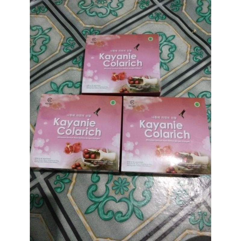 3 BOX KAYANIE COLARICH/COLLAGEN KAYANIE
