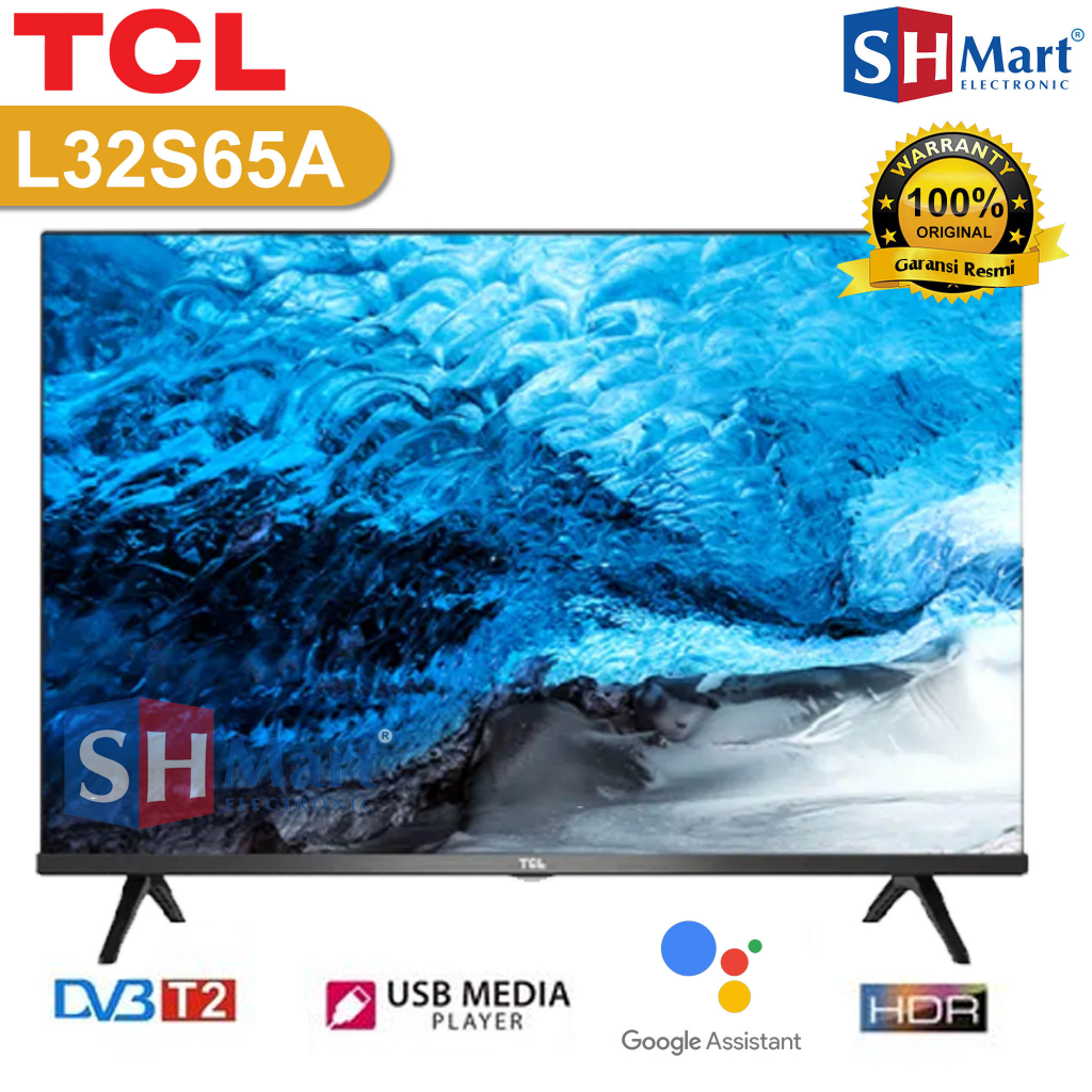 TV TCL 32 INCH DIGITAL L32D3000B / 32S65A GARANSI RESMI