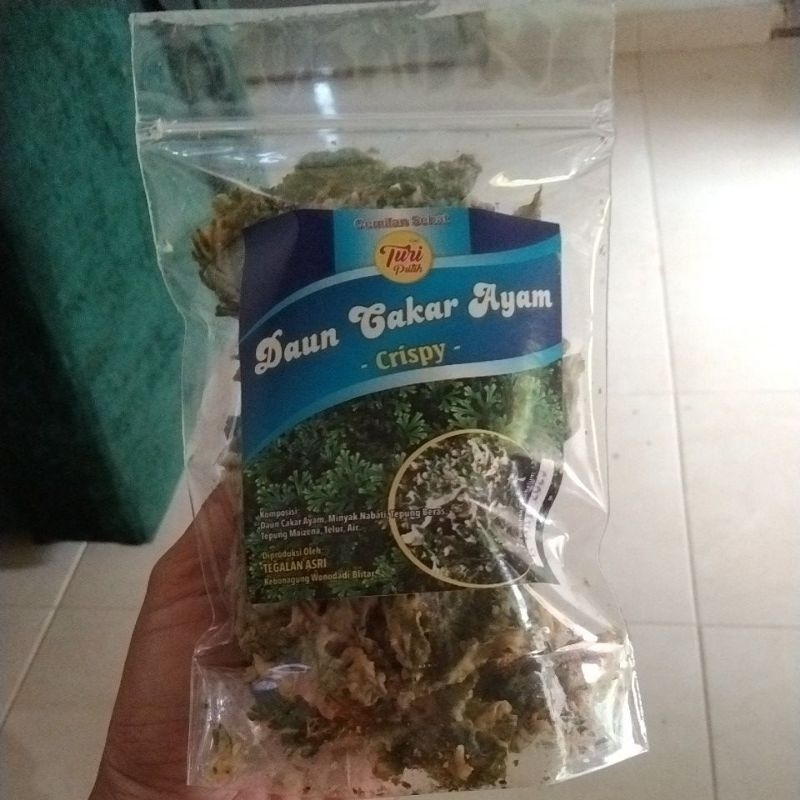

keripik daun cakar ayam