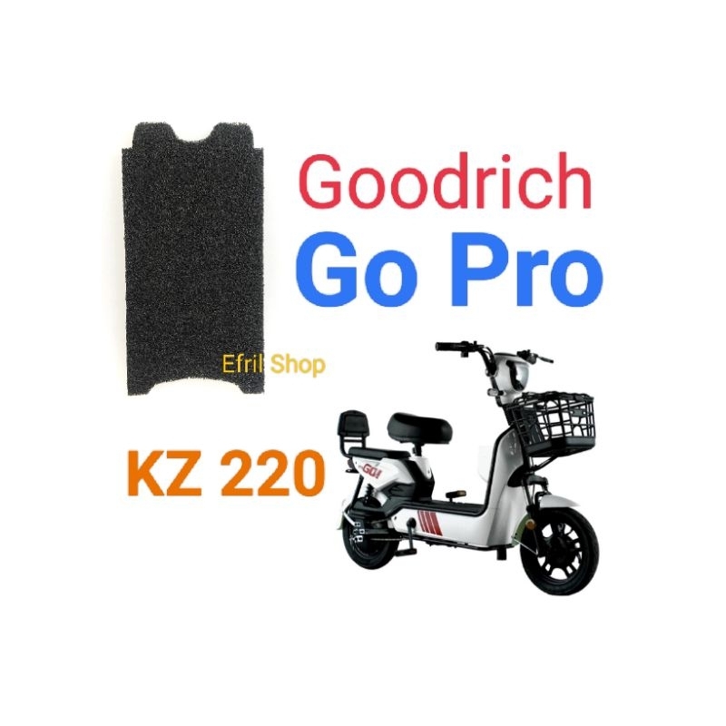 ⭐⭐⭐⭐⭐ Alas kaki karpet sepeda motor listrik BF Goodrich go pro KZ 220