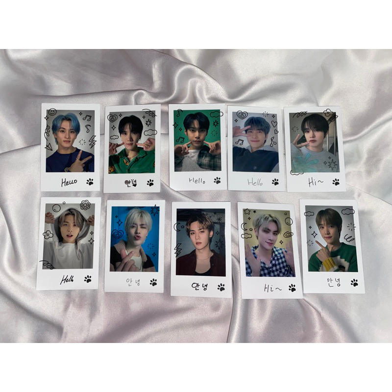 SHARING POLAROID A NCT HOME CHENLE YUTA KUN XIAOJUN