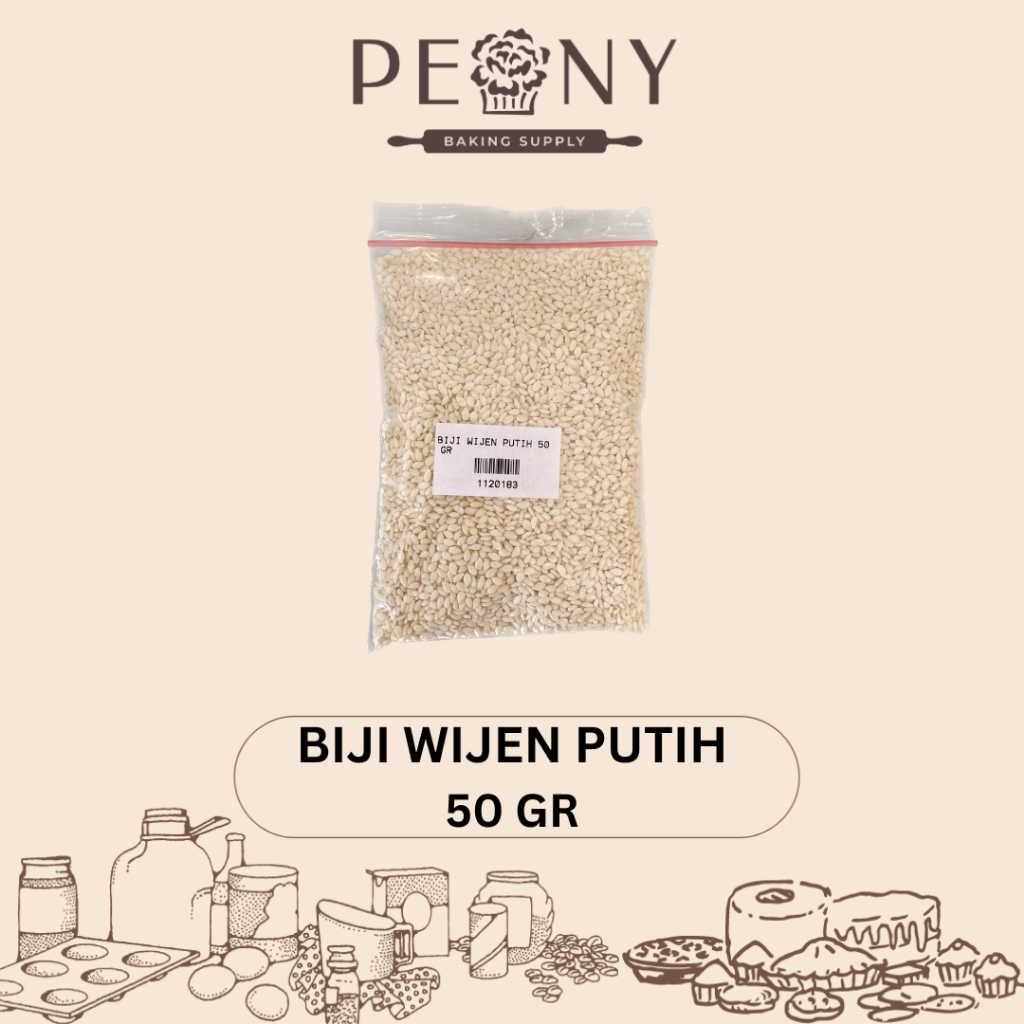 BIJI WIJEN HITAM DAN PUTIH 50 GR