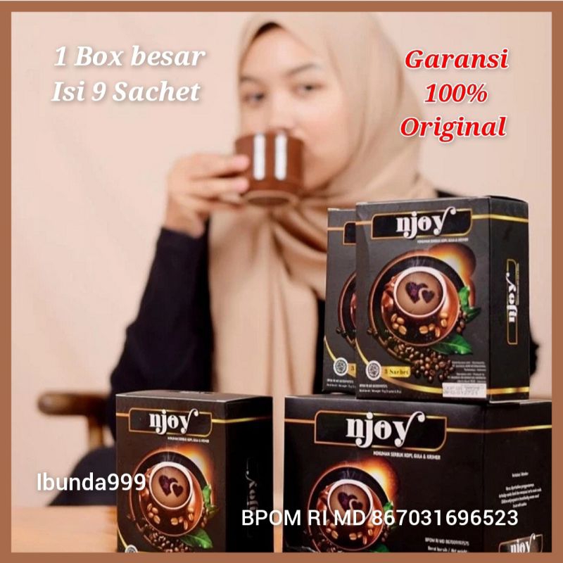 

KOPI NJOY BOX BESAR ISI 9 SACHET / KOPI NJOY ASLI ORIGINAL