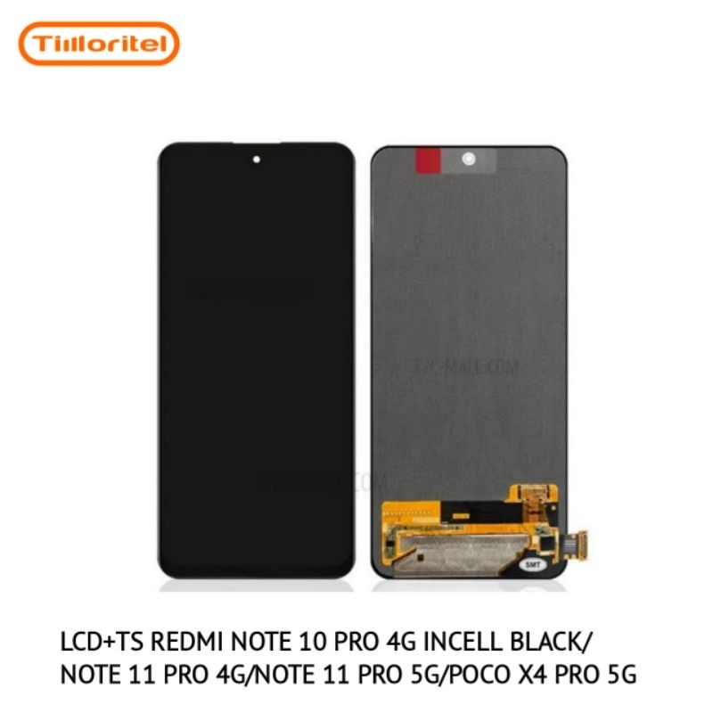 LCD+TS REDMI NOTE 10 PRO 4G INCELL BLACK/NOTE 11 PRO 4G/NOTE 11 PRO 5G/POCO X4 PRO 5G