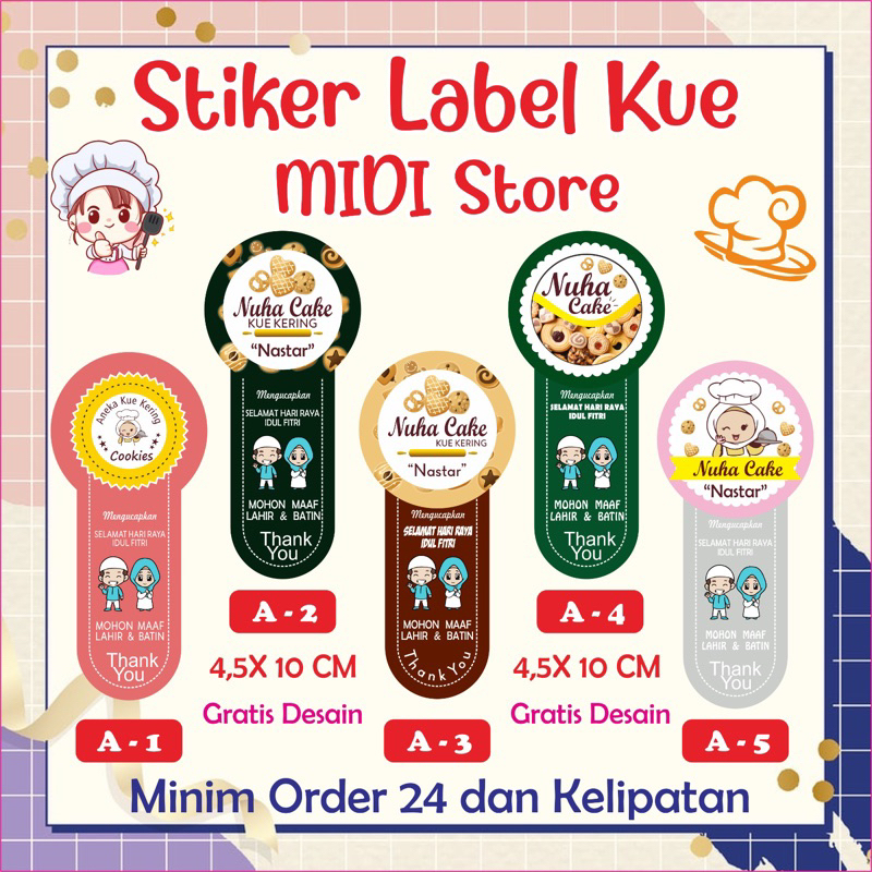 

stiker toples kue spesial ramadhan