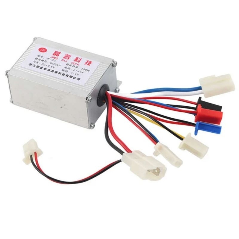 BRUSHED CONTROLLER 24V 250W 48V 500W Kontroler Skuter Sepeda Listrik